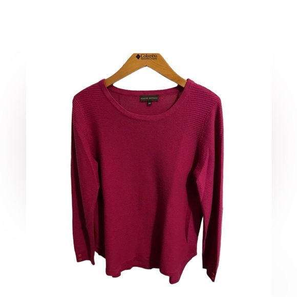Women’s Classic Edition Berry Pink Knit sweater - Picture 1 of 4